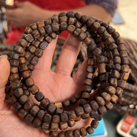 沉香手串白棋20克卡0.6多样性发1条