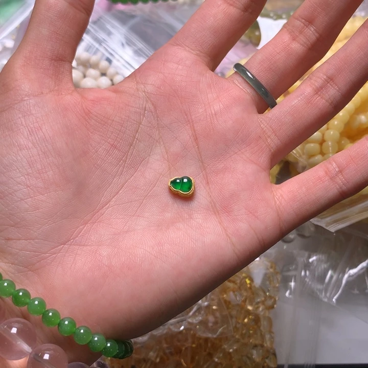 未镶嵌手链和田玉（糖玉）吓****起