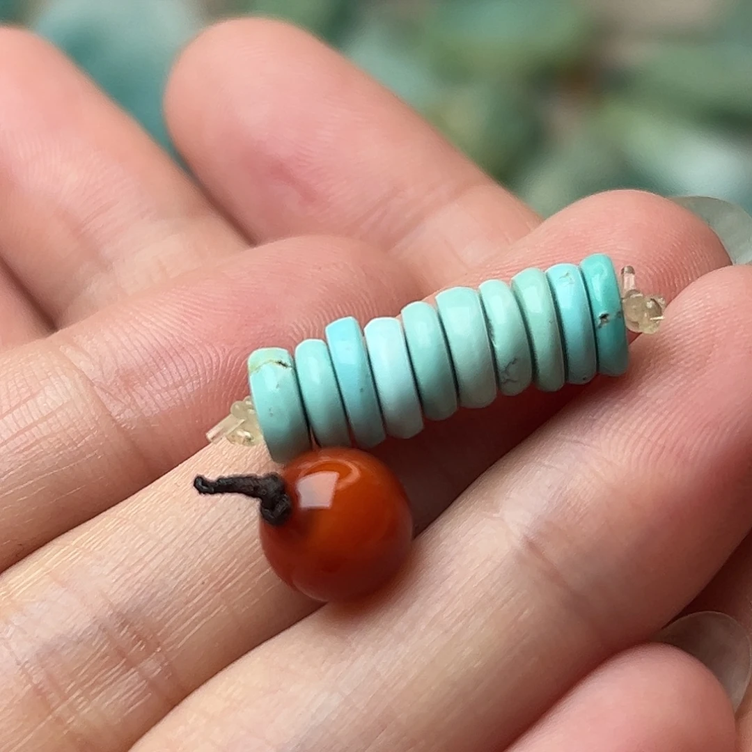 南红玛瑙未镶嵌颈饰