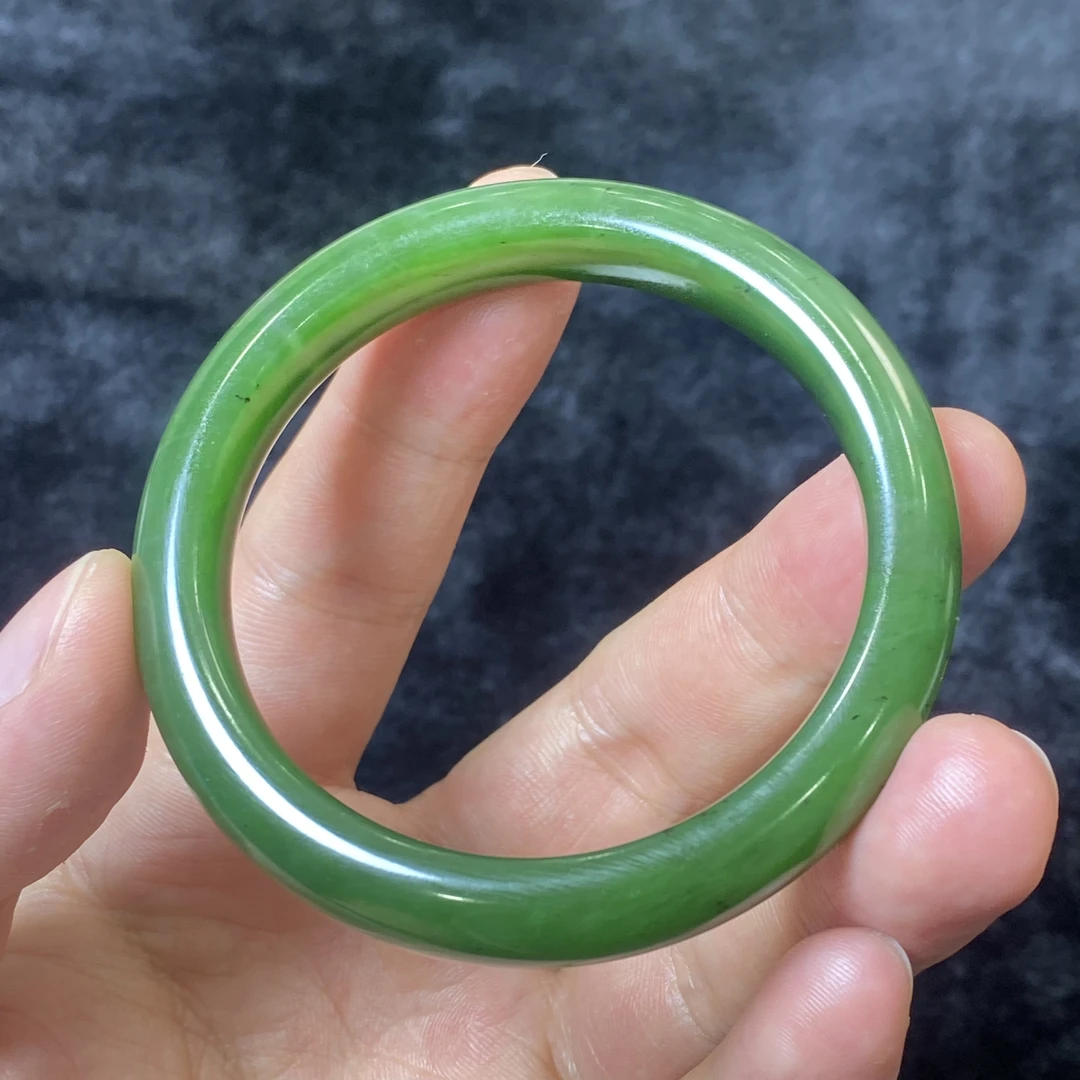 天然和田玉俄罗斯碧玉手镯多样发一件