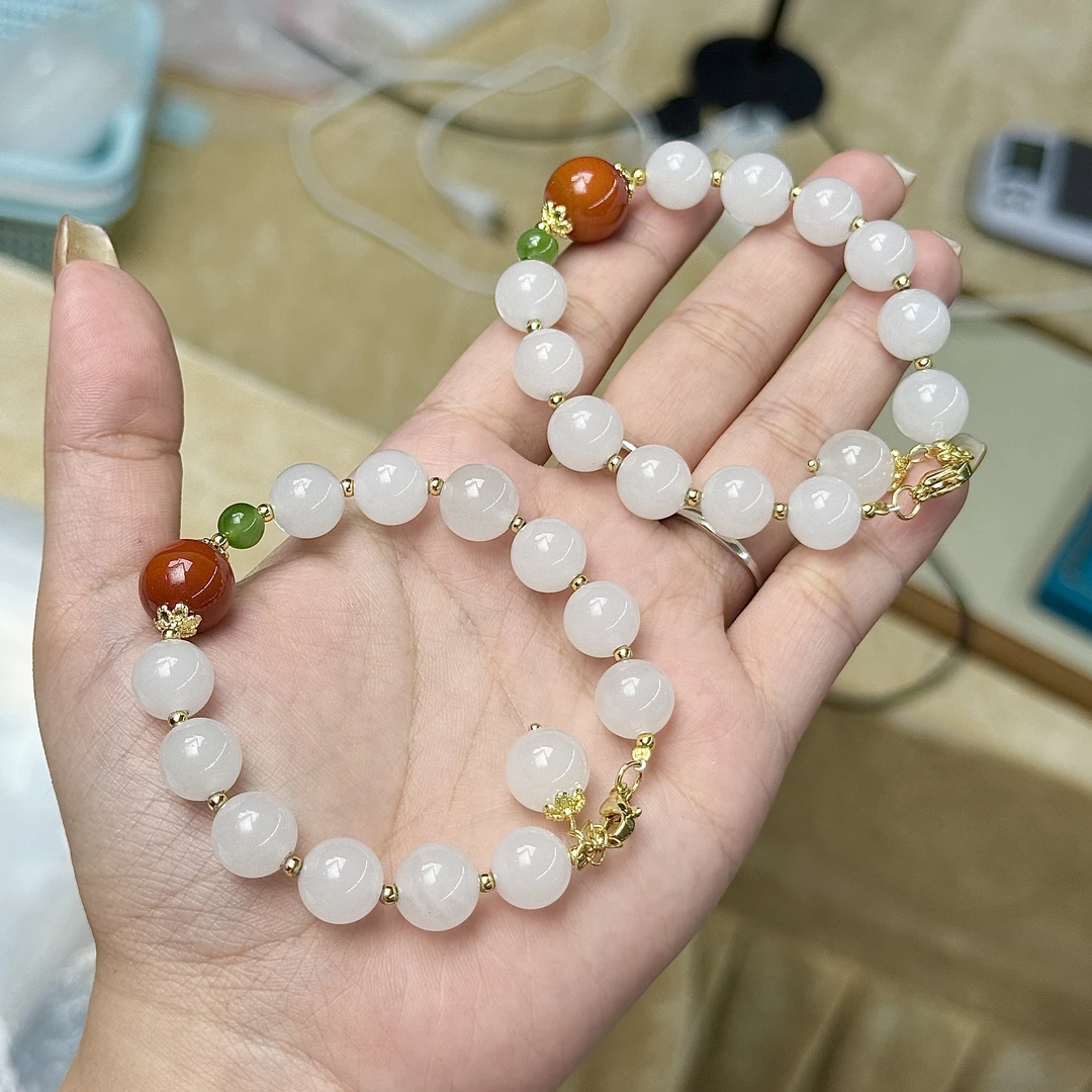 【CH】白冰DIY手串-约10mm（多样性发其一）