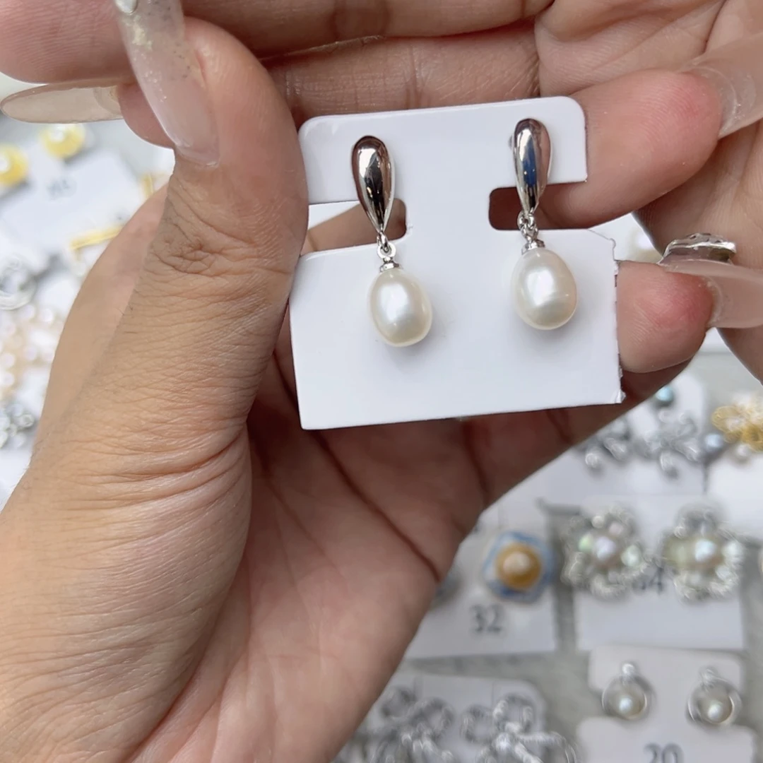 爱***鱼戒指淡水珍珠合金