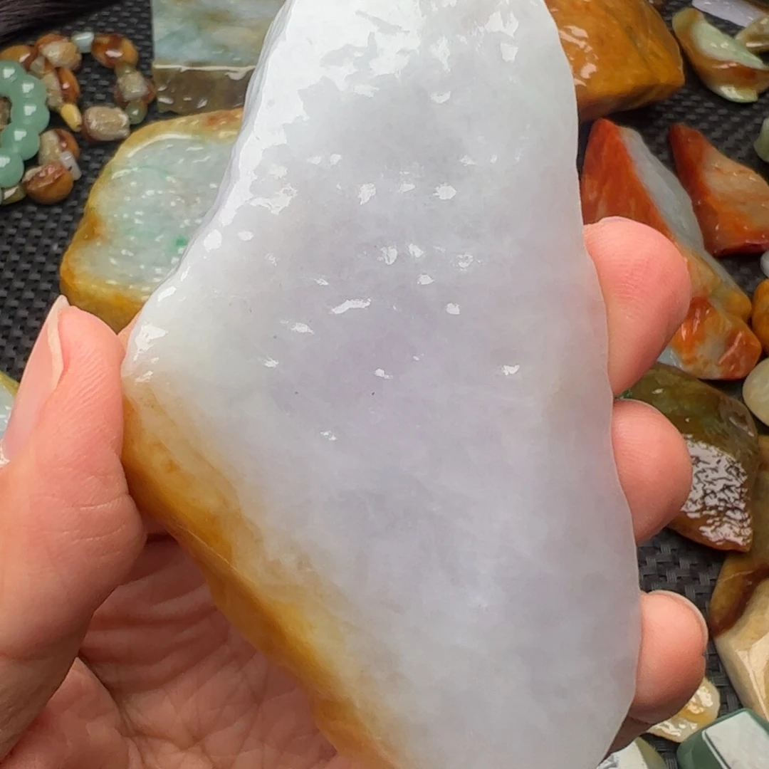 翡翠裸石缅甸翡翠