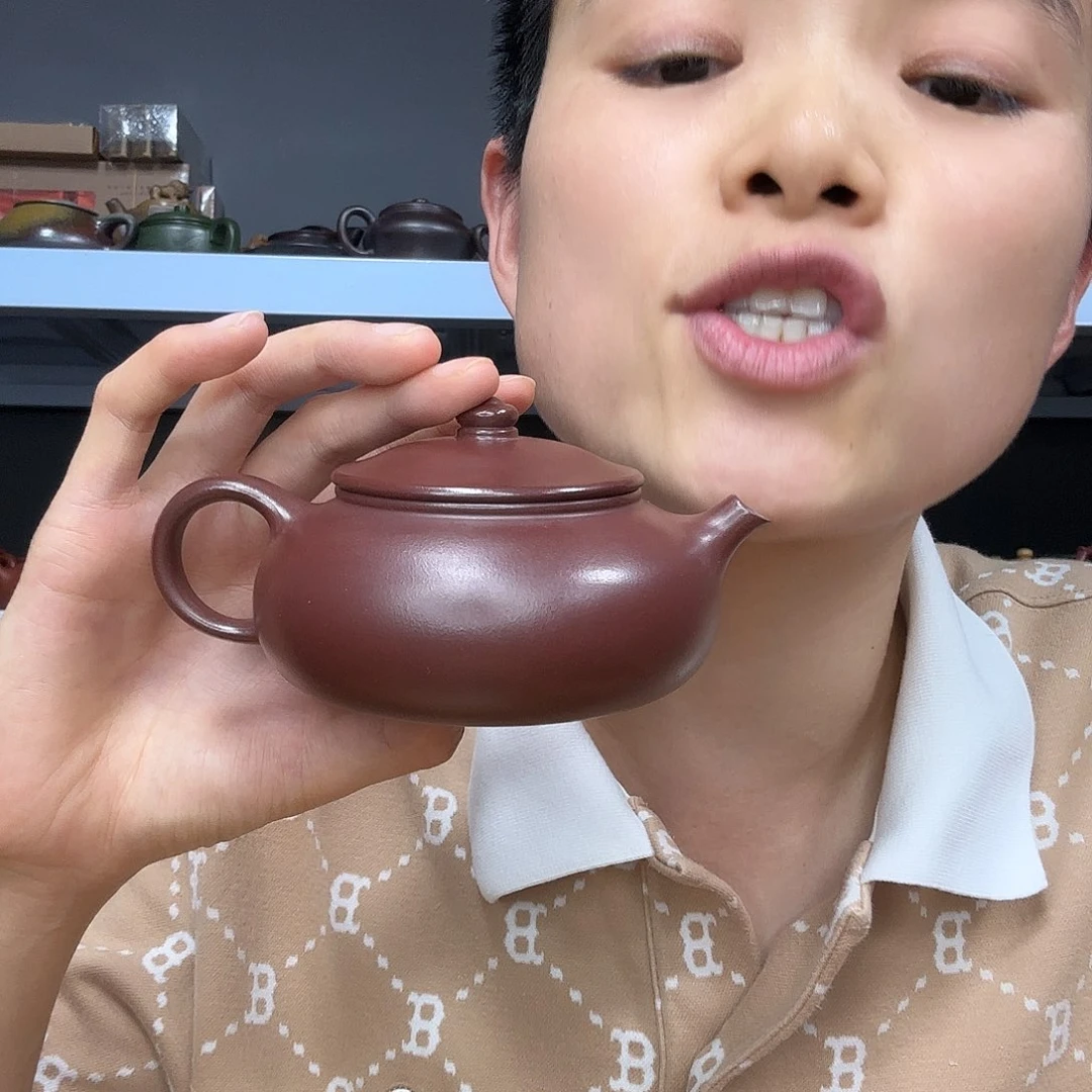 茶壶紫砂民间手艺人全手工制作