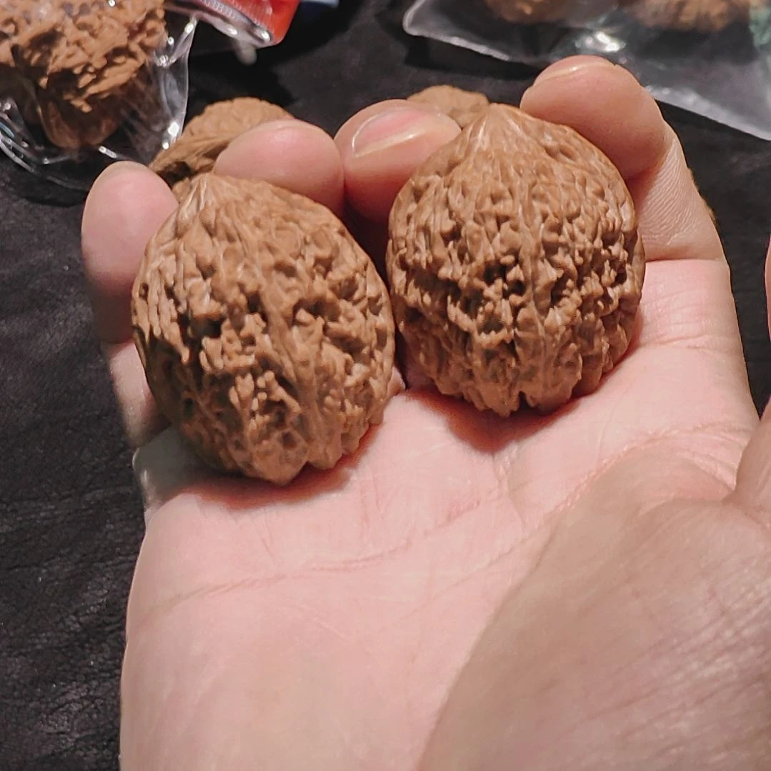 吊坠文玩核桃大蒜头全品无修红皮