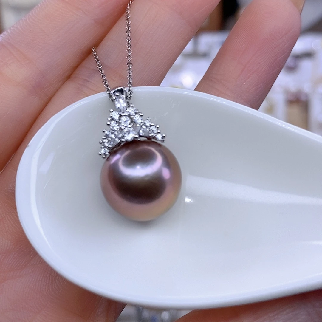 淡水珍珠颈饰合金