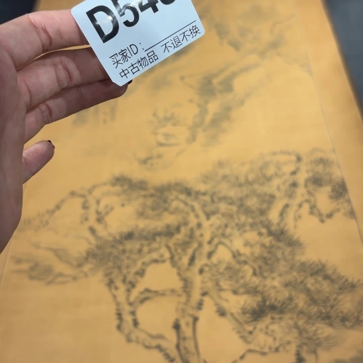 远***者书法548卷轴纸本纸裱