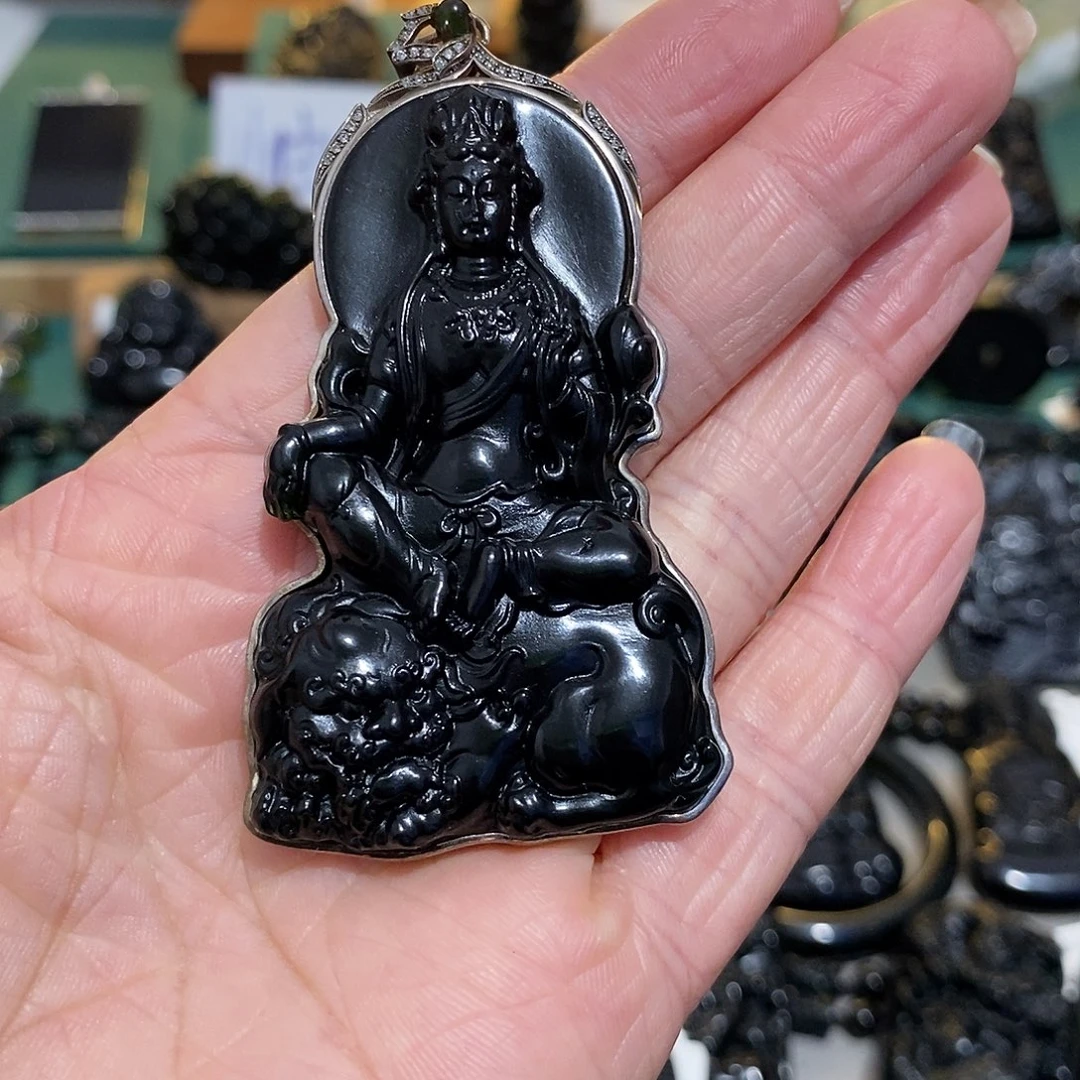 说***话蛇纹石玉未镶嵌颈饰