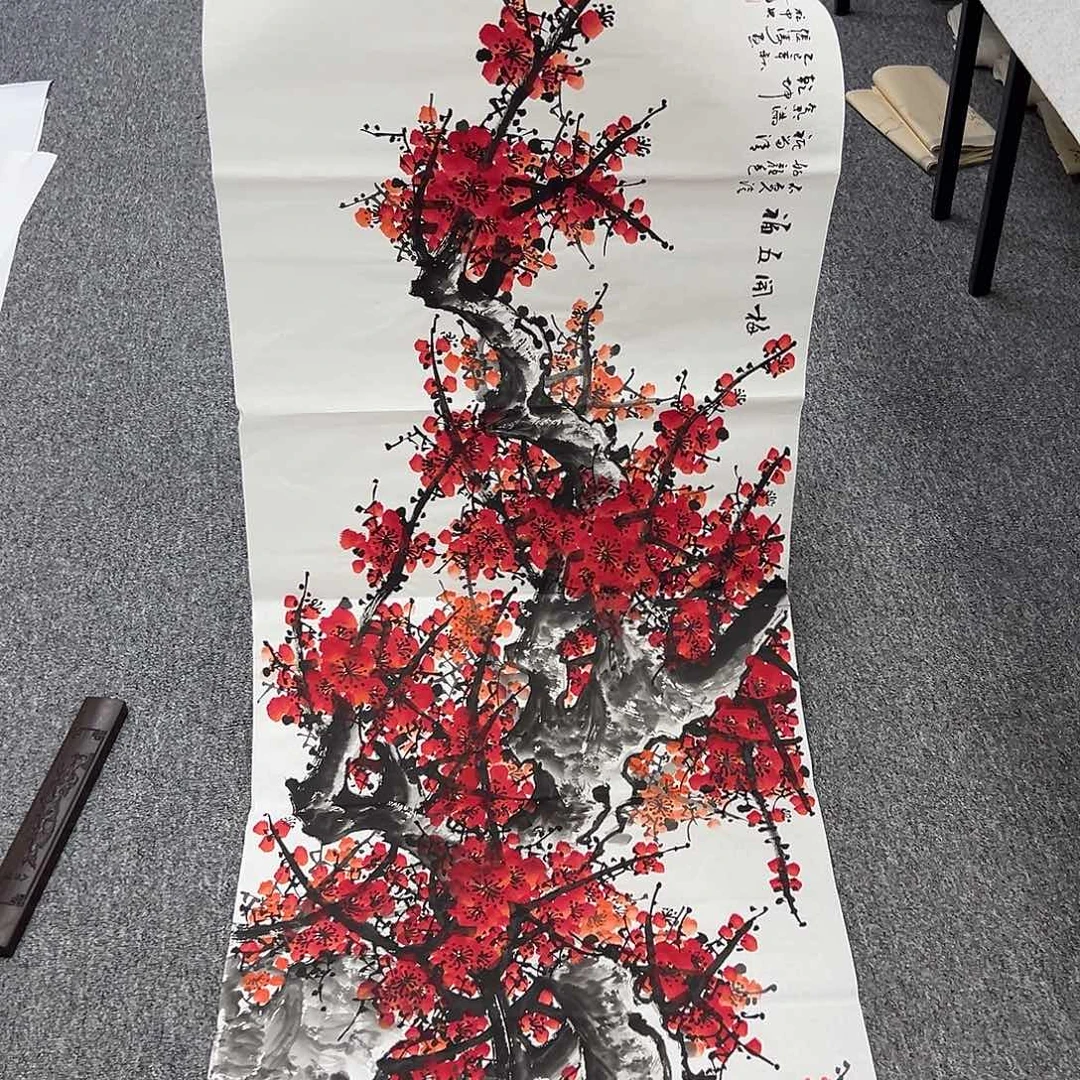 国画纯手绘字画宣纸