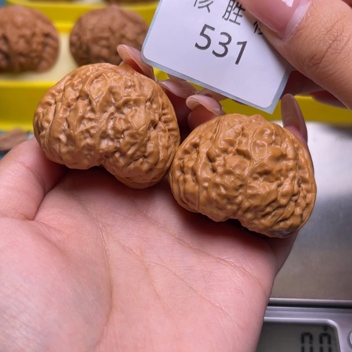 文玩核桃把件蛤蟆头41.531