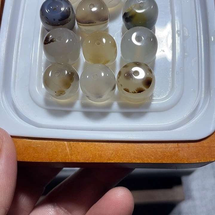 玛瑙/玉髓合金颈饰