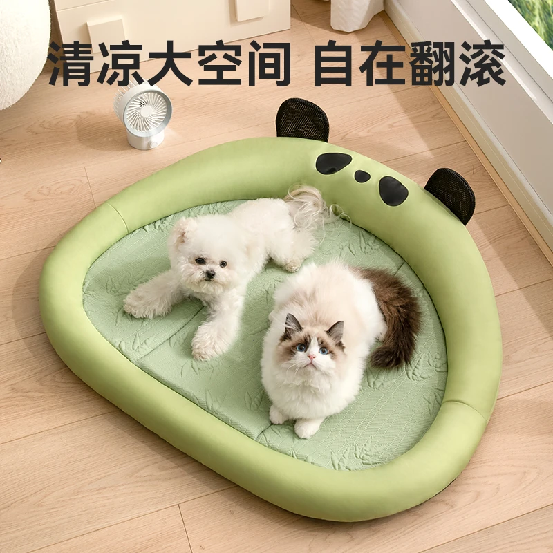 猫窝垫子凉席四季通用猫狗夏天睡觉的床沙发中小型犬泰迪宠物