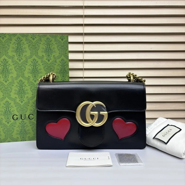 95新/古驰/妃鱼/单肩包/市场价26000/250204LT0008