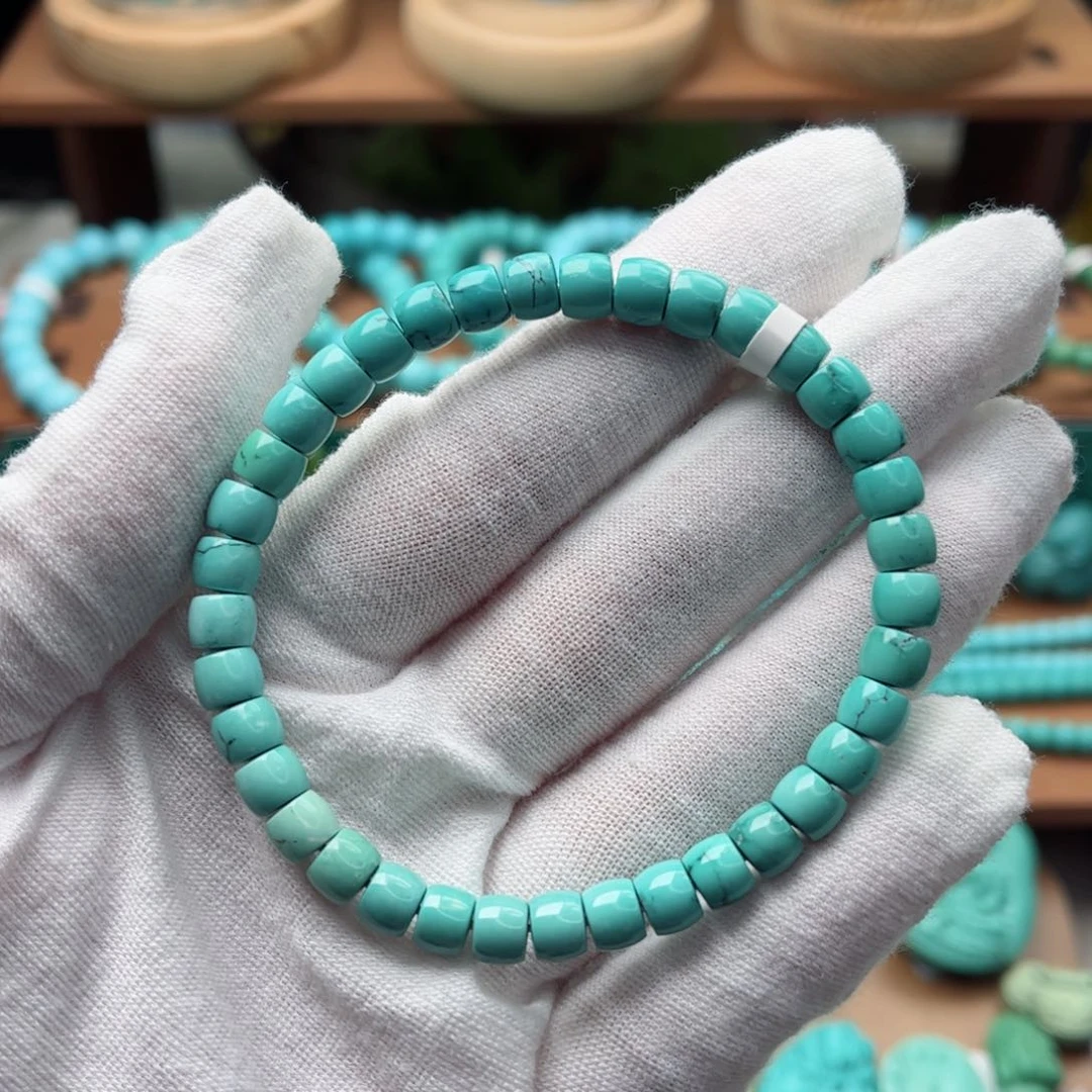 未镶嵌绿松石尺寸6.2mm