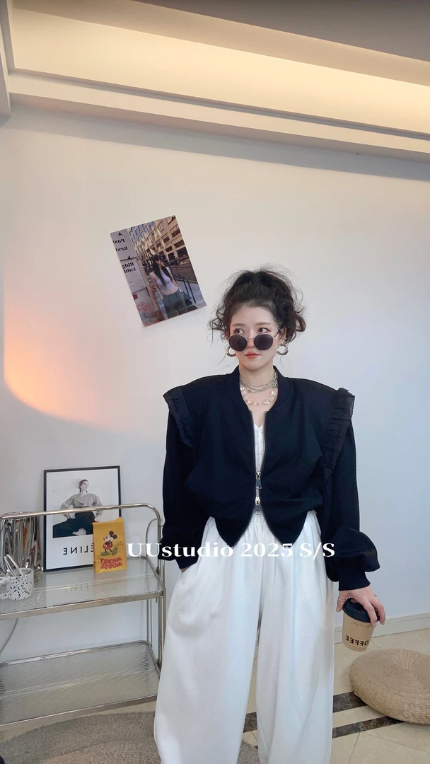 常规中长款蝙蝠袖打底衫拼接气质短款休闲百搭女装