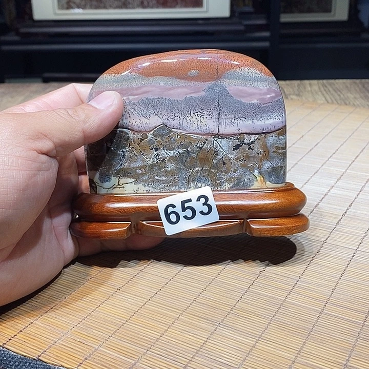 奇***座香榧木广西柳州国画石头