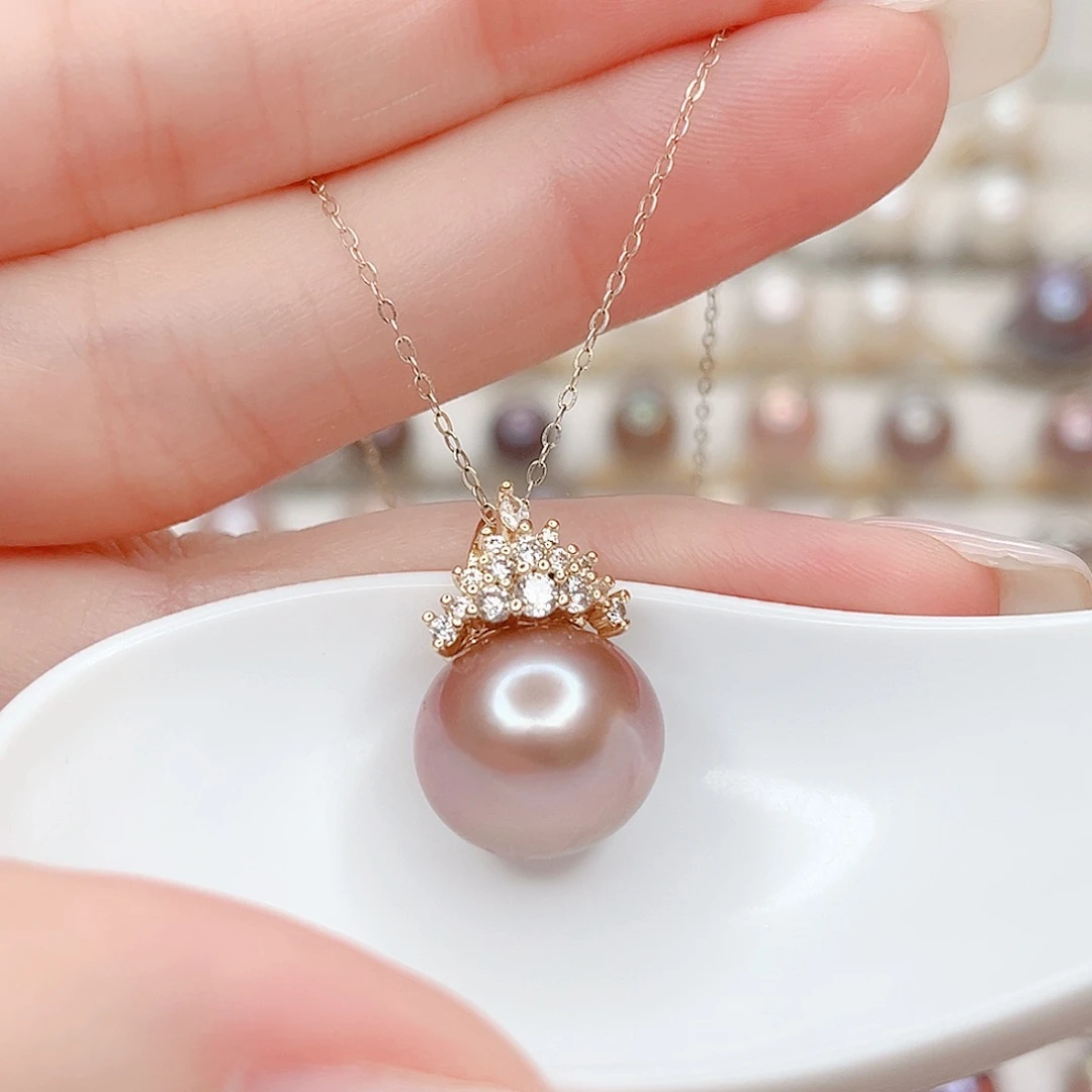 吊坠(赠链)淡水珍珠合金