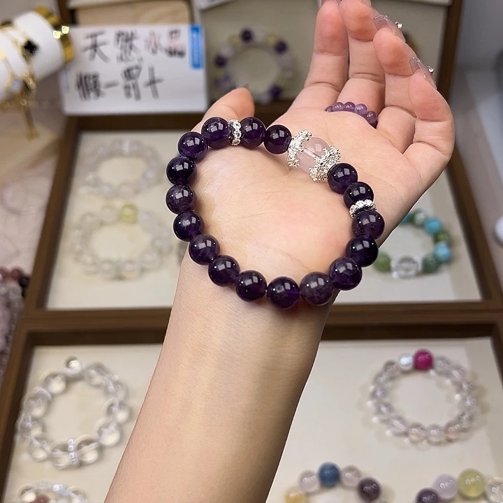 银S925镶嵌手链水晶