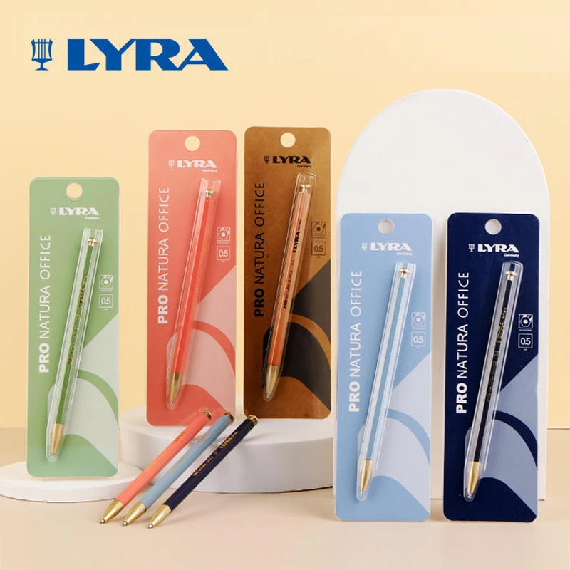 德国0.5/0.7mm小学生书写考试原木笔杆活动铅笔