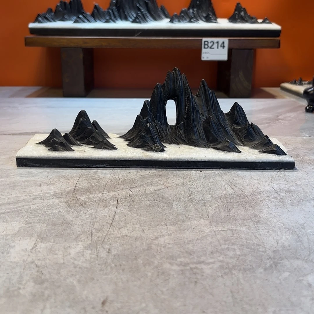 摆件达*灵璧石奇石摆件