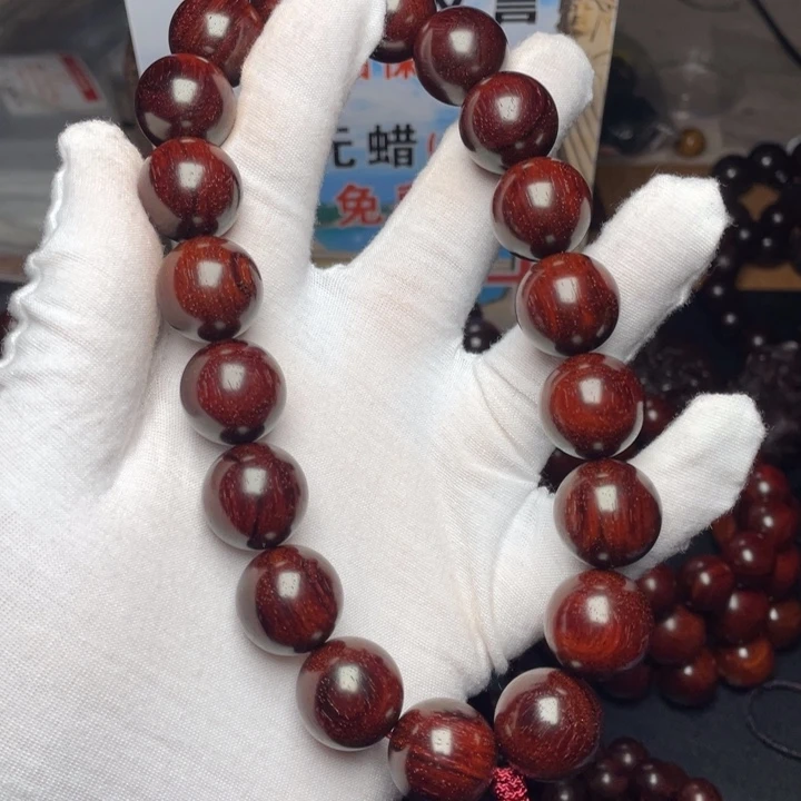 小叶紫檀手串/手链印度小叶紫檀1.8手持