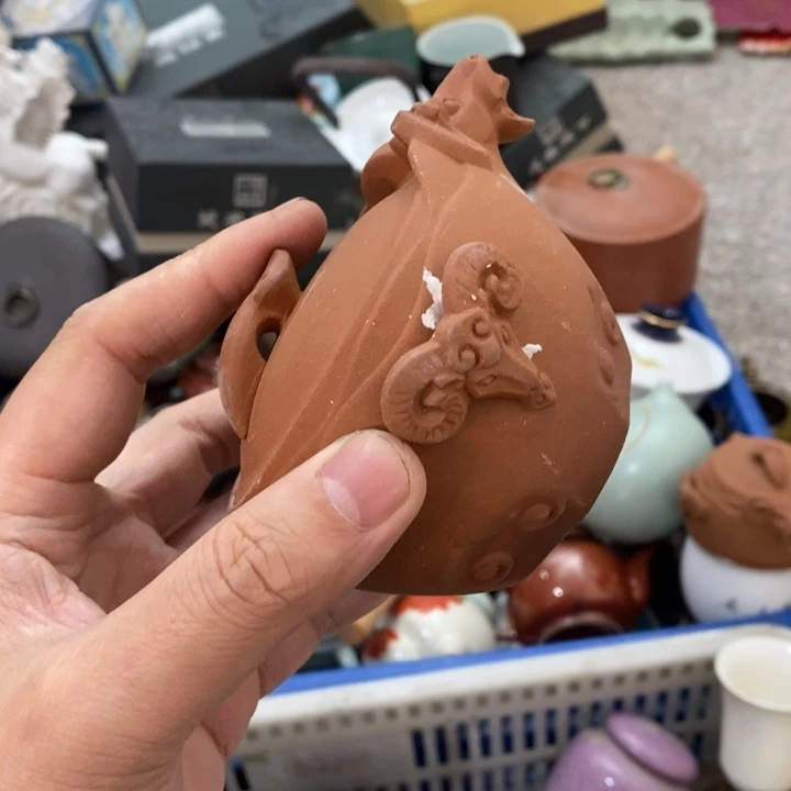 陶瓷艺术的艺术品及壶微瑕