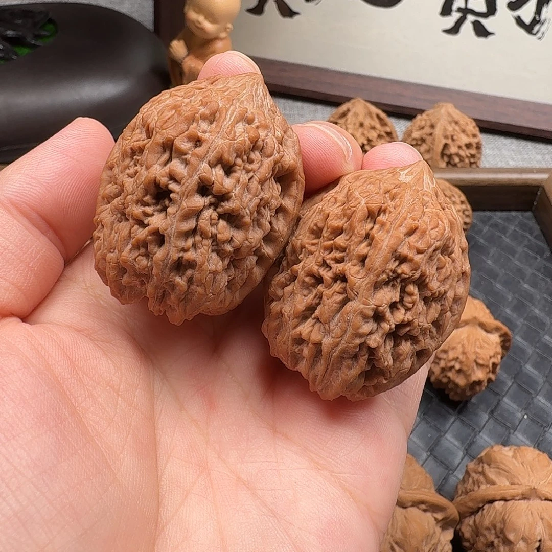 吊坠文玩核桃全品蒜头35