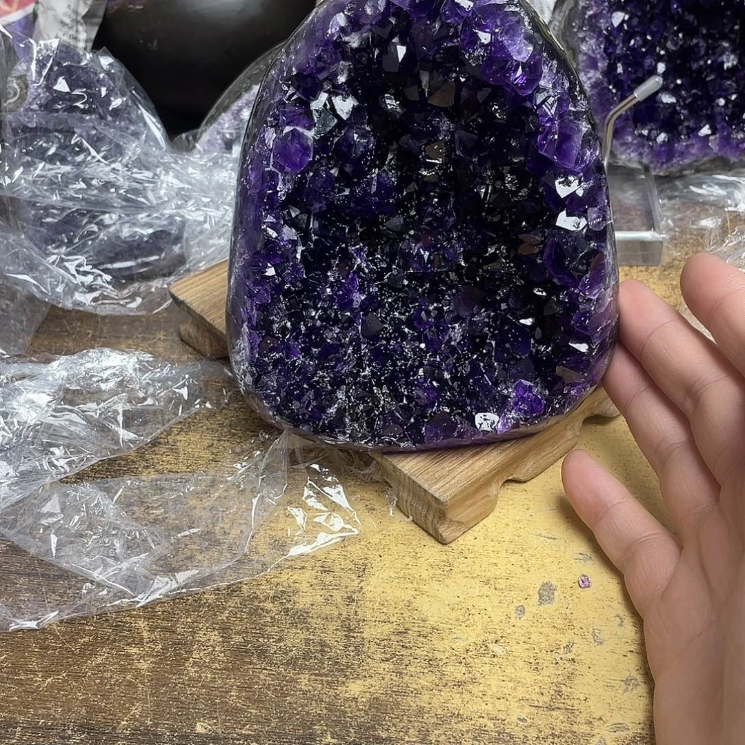 酷***大大型摆件（非配饰）紫晶未镶嵌