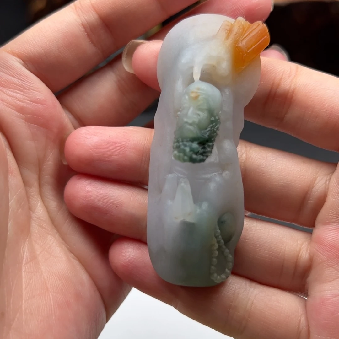 定制翡翠未镶嵌彩