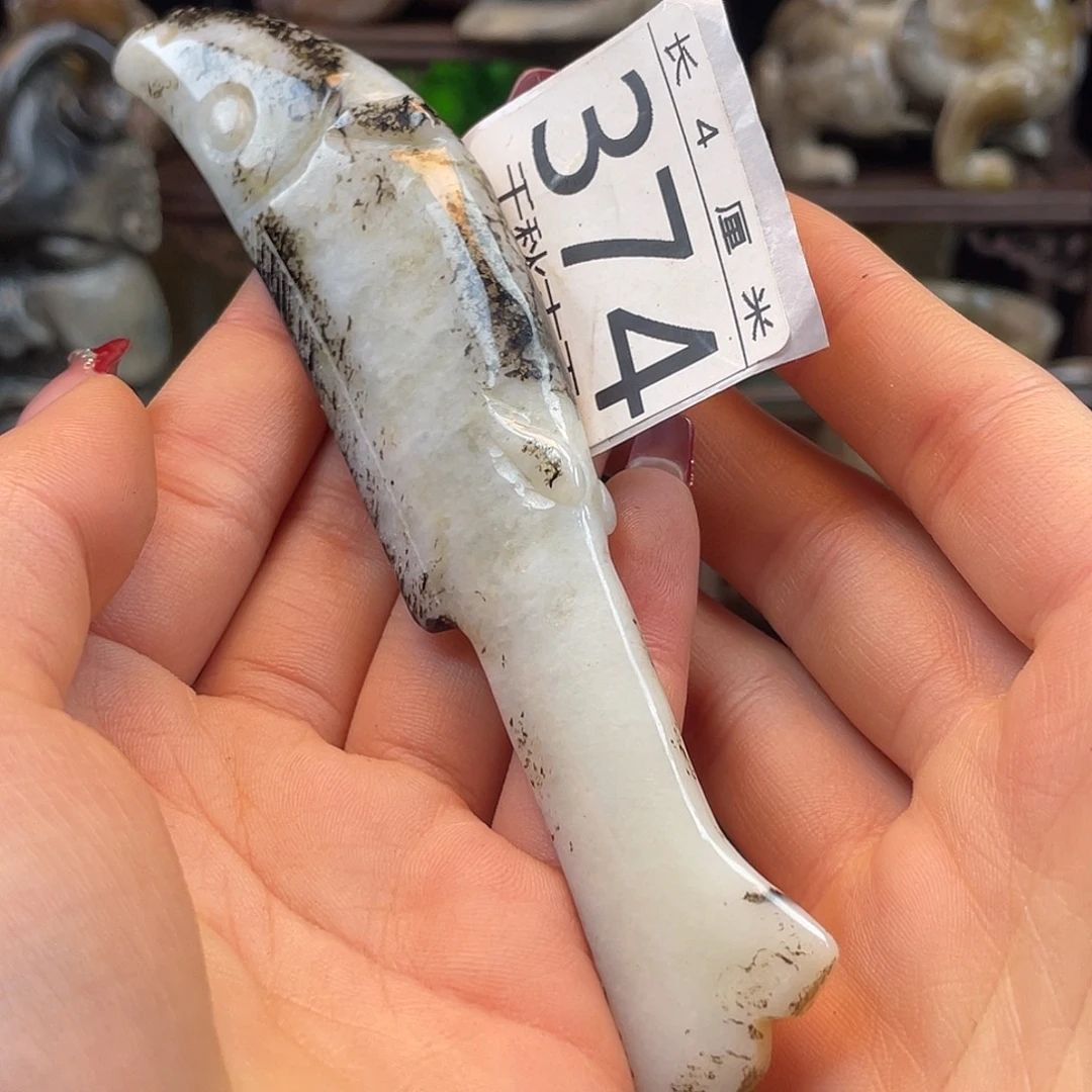 用***9和田玉未镶嵌颈饰