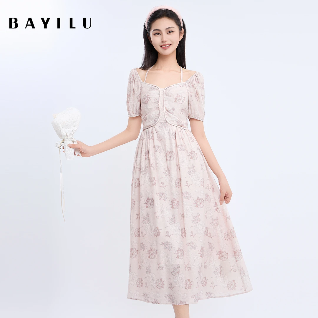 【籽言】夏季新款时尚连衣裙95L7790Z