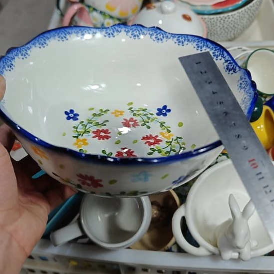 瓷片陶瓷餐具杯碗盘微瑕介意慎拍