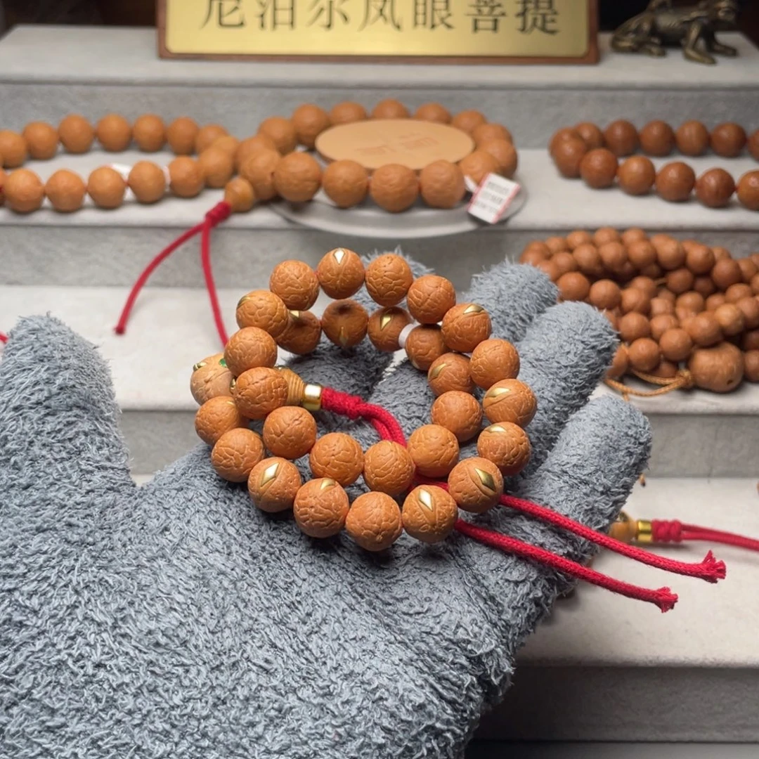凤眼菩提手串尼泊尔铁籽12mm