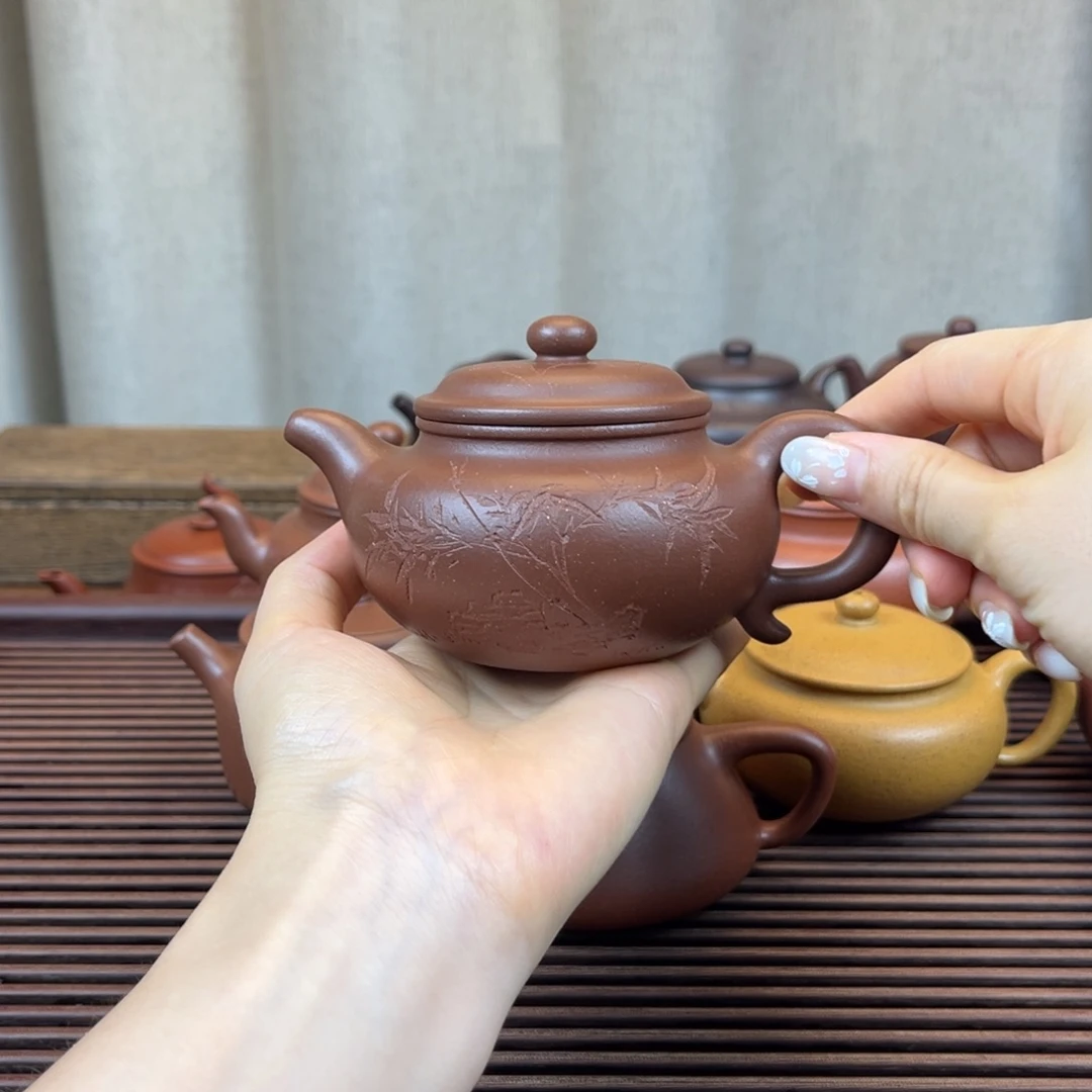 紫砂茶壶200cc仿古