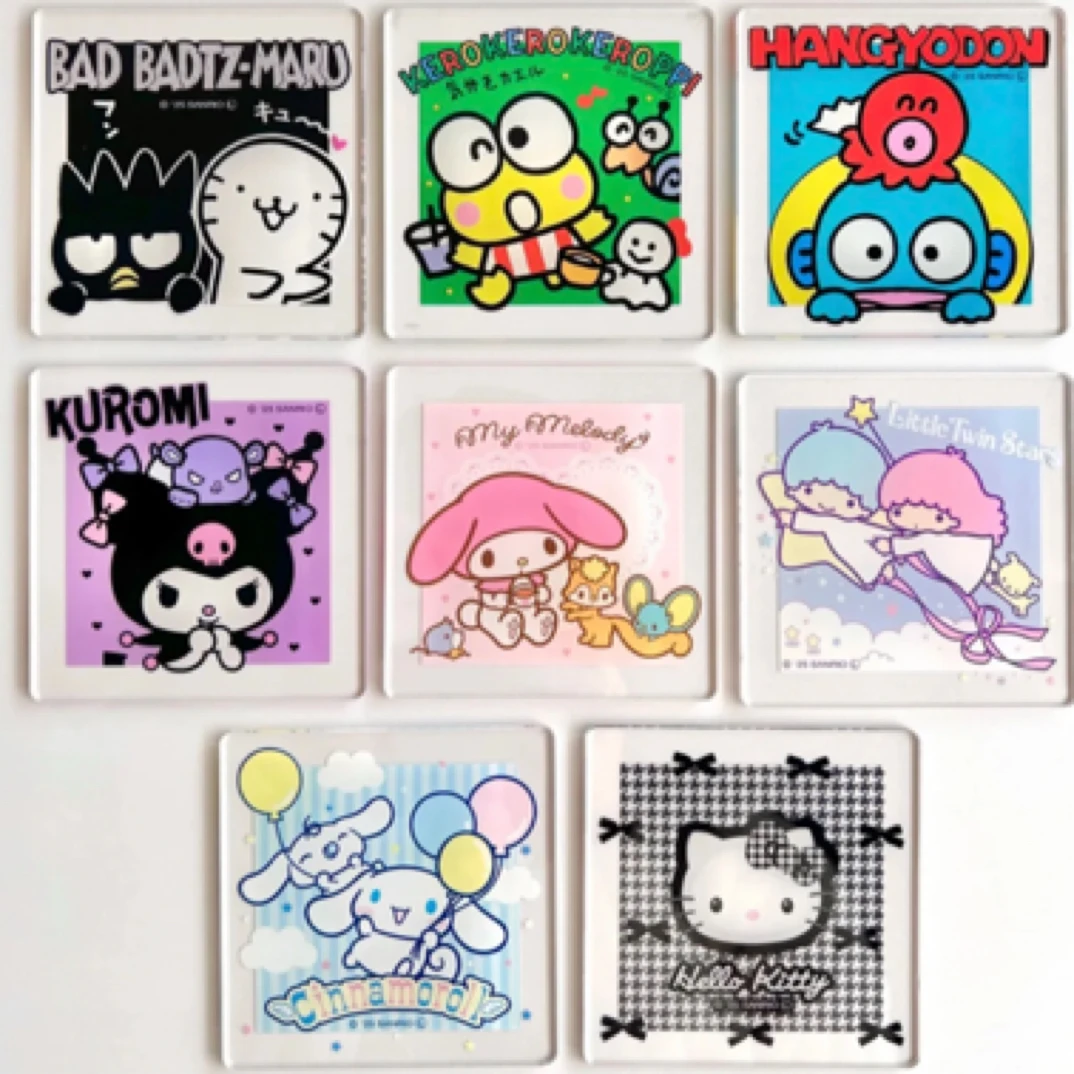 正品三丽鸥盲抽杯垫