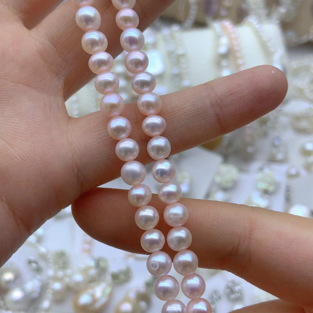 千***寻淡水珍珠未镶嵌耳饰