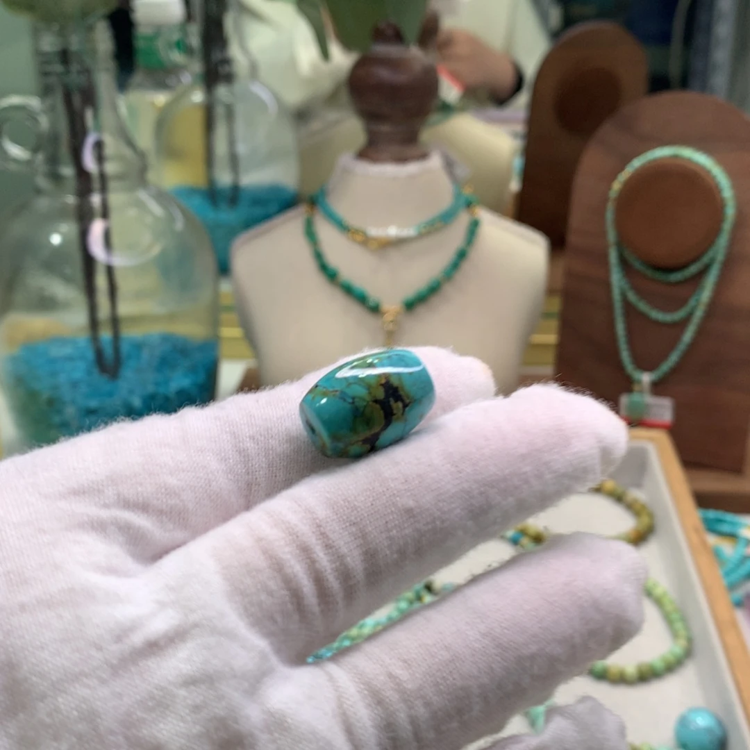 绿松石未镶嵌配饰