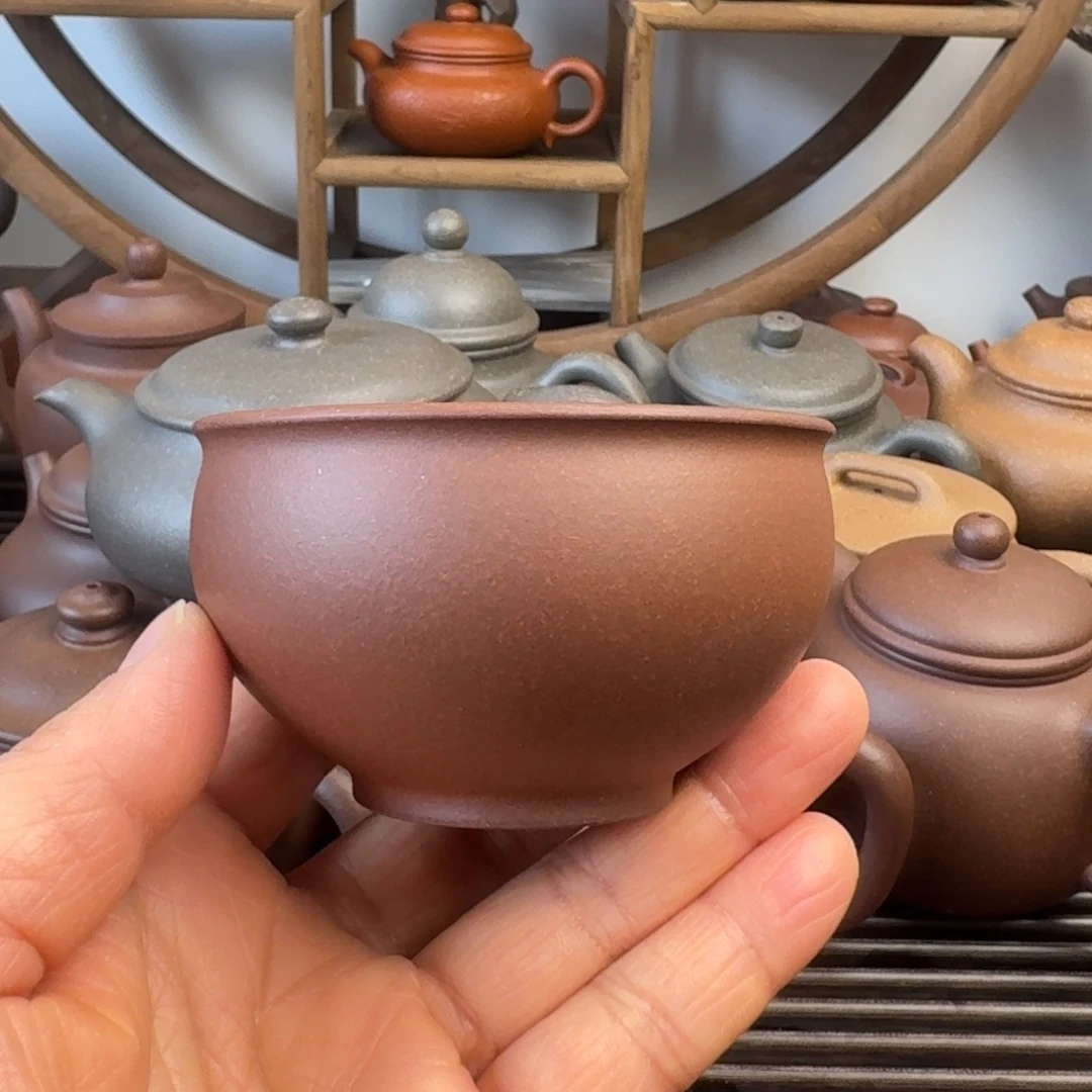 紫砂茶壶100cc主人杯嫩底槽清