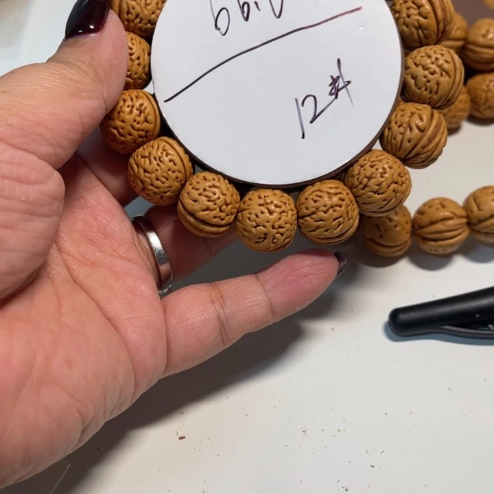 桃核手串12号文玩桃核