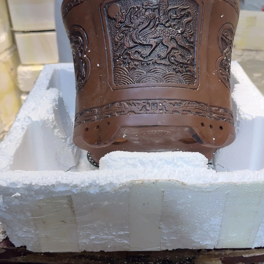 紫砂花盆瑕疵的问题也