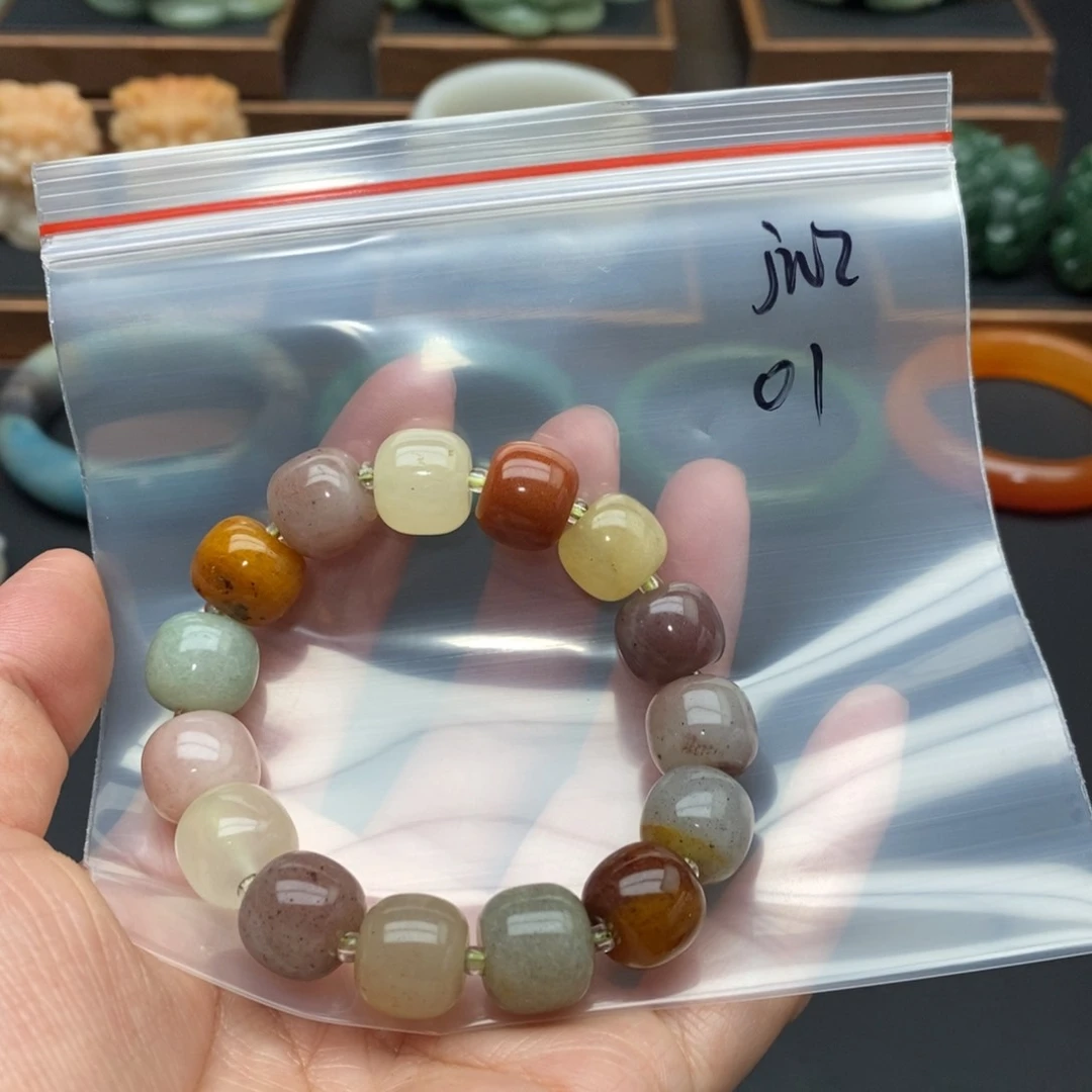 石英质玉手串未镶嵌j***z