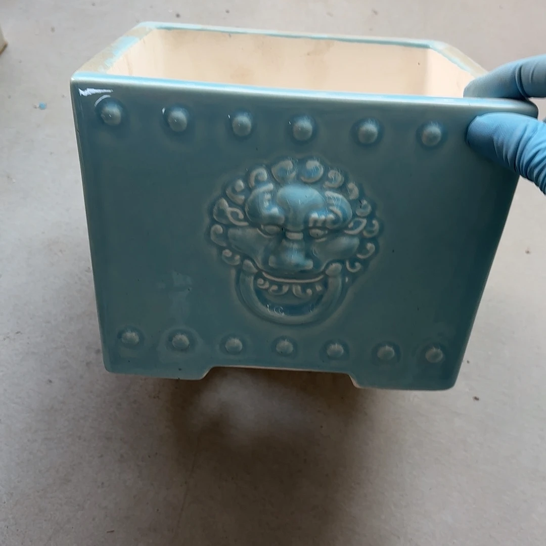 紫砂花盆13✖️17.5紫砂工艺品