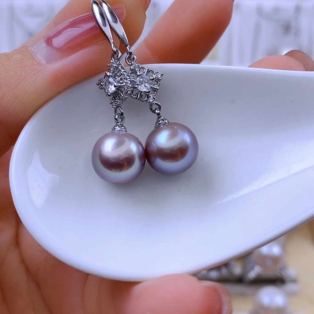 淡水珍珠耳饰未镶嵌