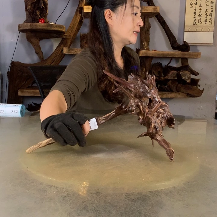 大***藏天然的云南紫柚木会黄