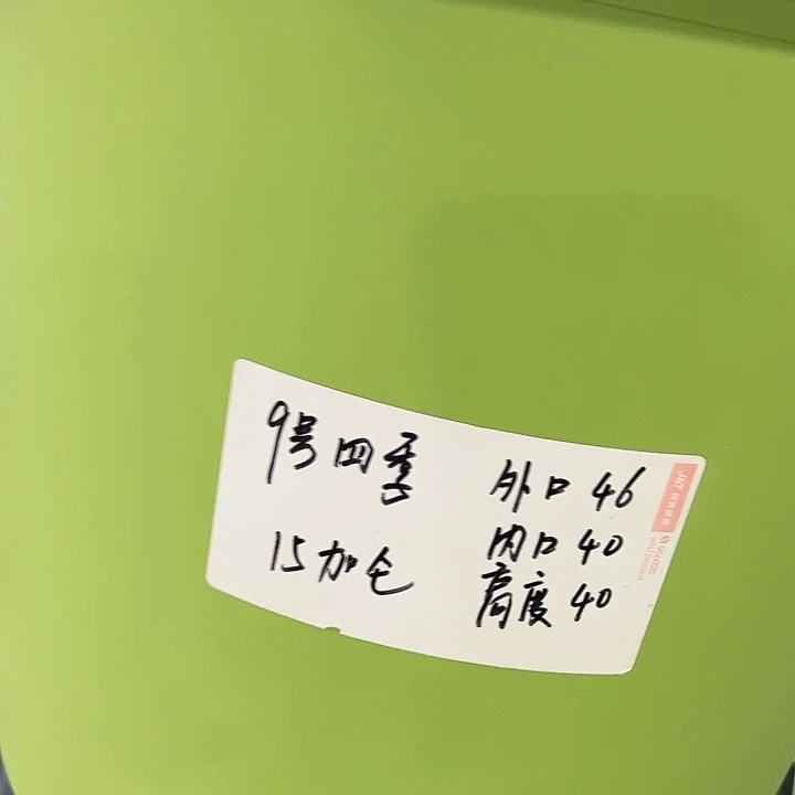 特价9号四季口46高40果绿无托2只
