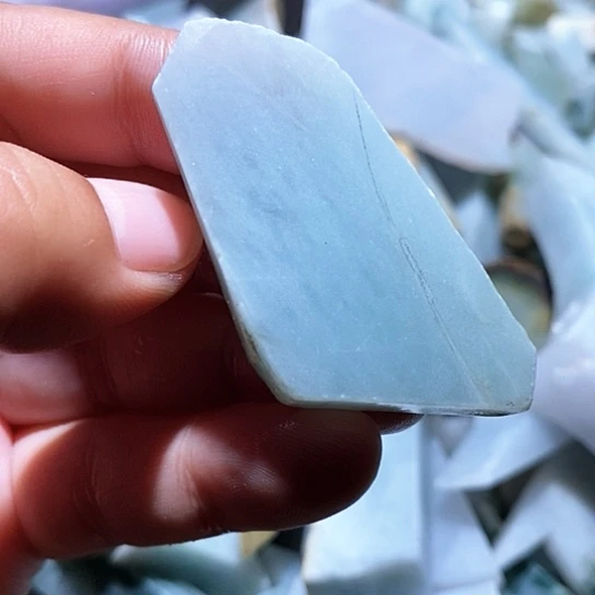 散珠翡翠边角料27