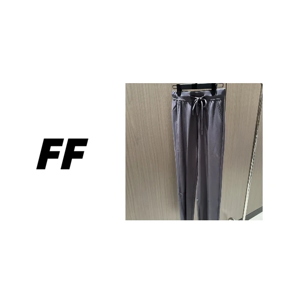 【B53622】春季新款巨巨巨舒服韩版纯色松紧腰休闲运动裤