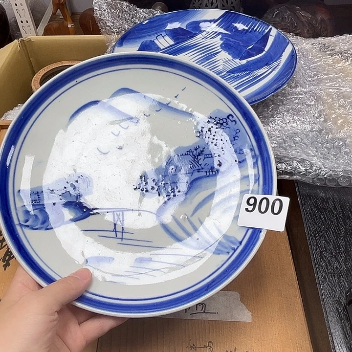 约***树瓷片呀工艺品摆件瓷器摆件正能量