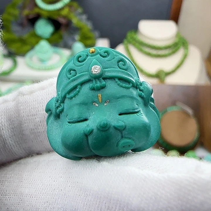 绿松石绿松石w未镶嵌