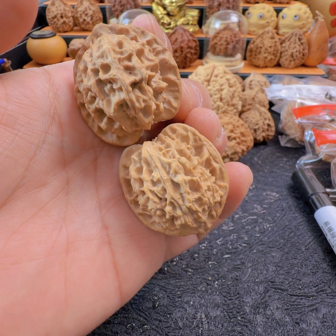 猴头核桃把件文玩核桃。盘山公子冒